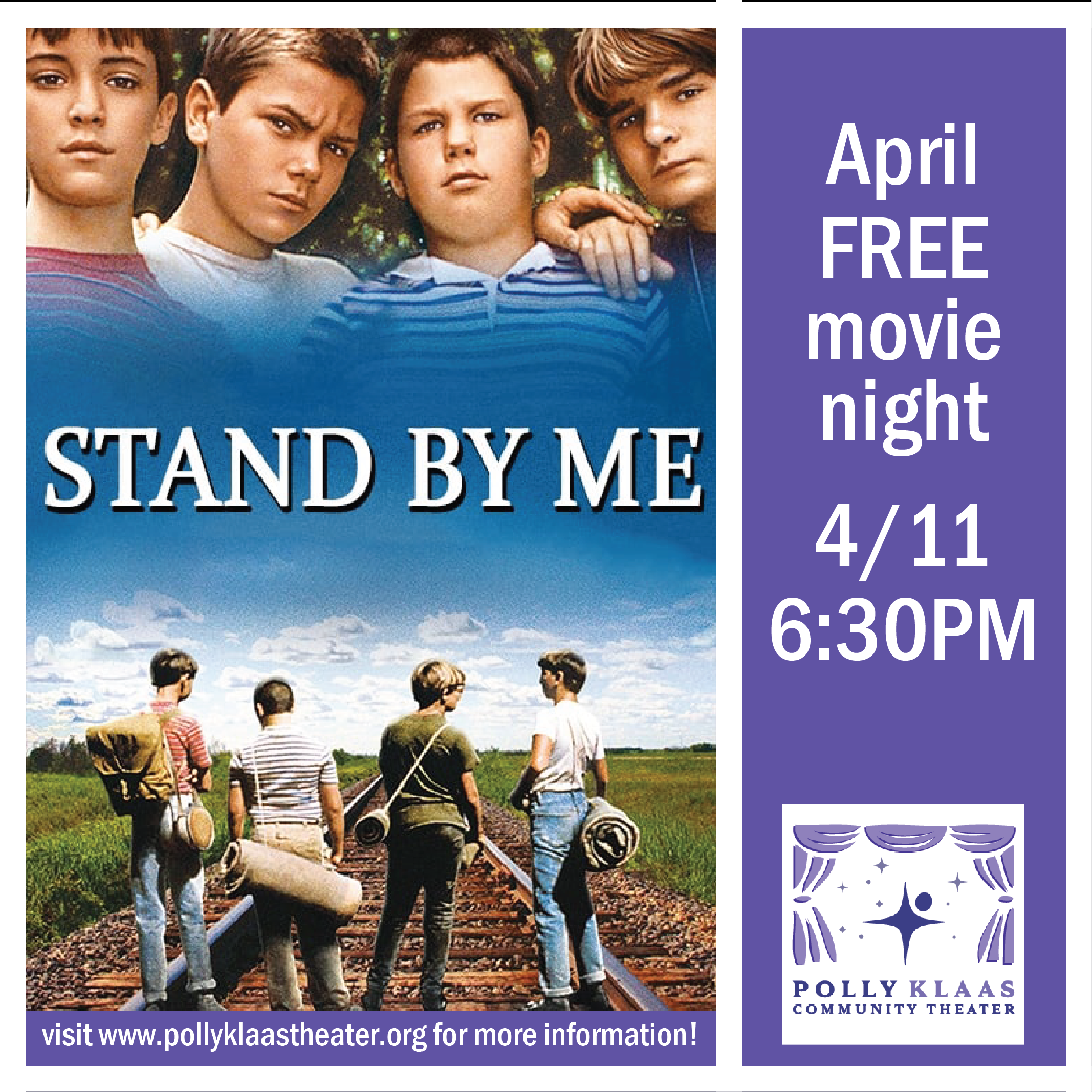 PKCT Stand by Me flyer