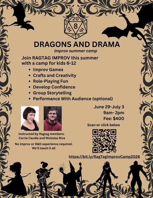 Drama and Dragons Flyer