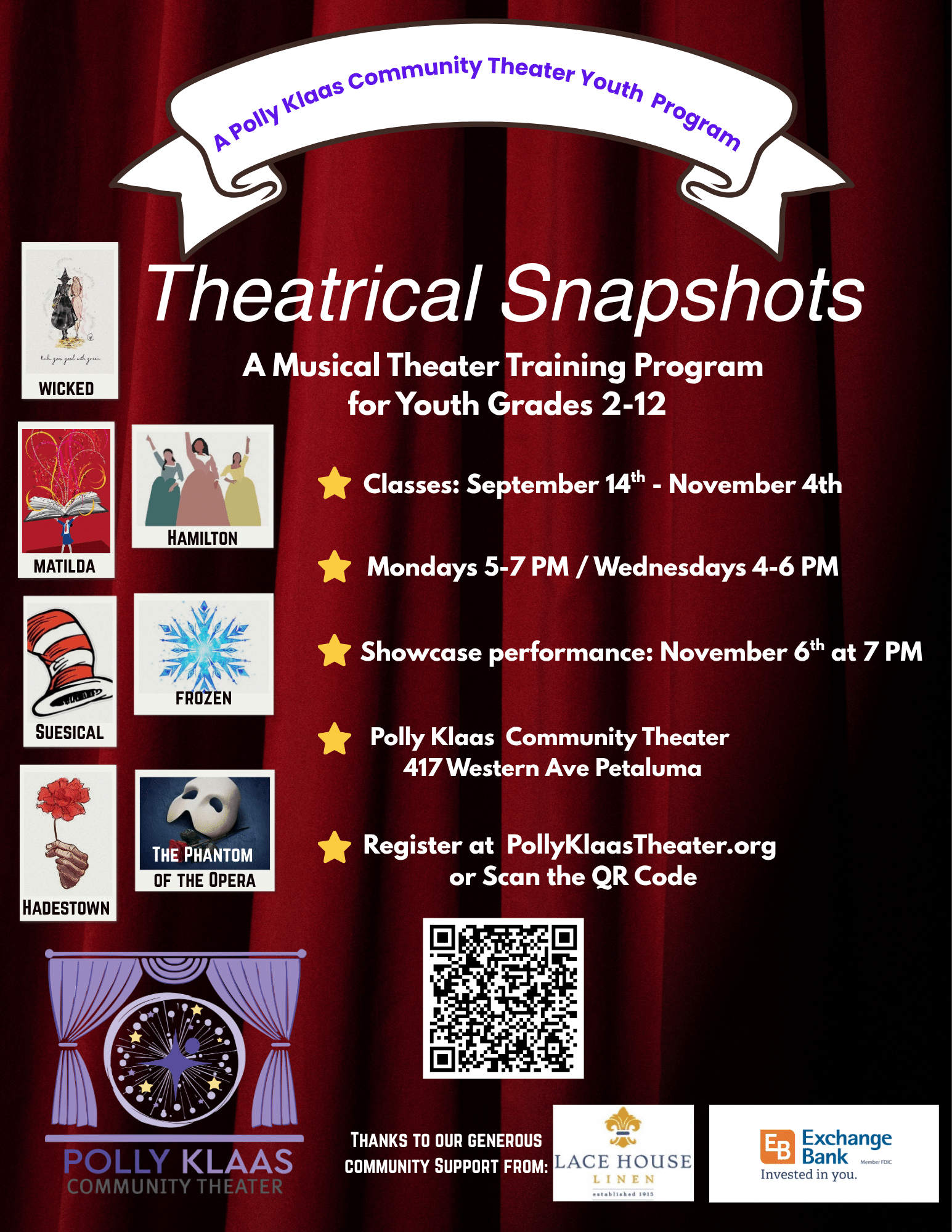 A Theatrical Snapshot Flyer